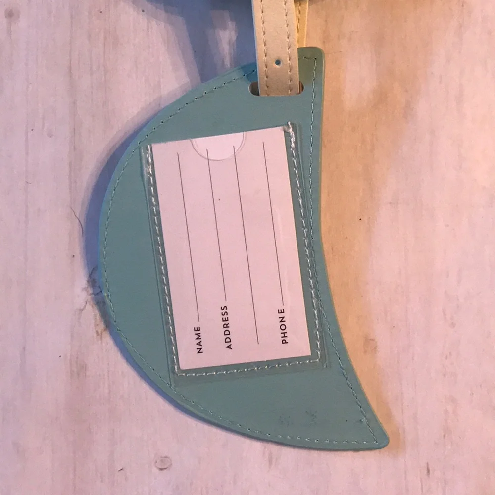 C.R. Gibson Diaper Bag Tag: Little Dreamer Moon